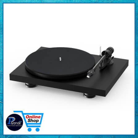 เครื่องเล่นแผ่นเสียง PROJECT : DEBUT CARBON EVO (พร้อมหัวเข็ม ORTOFON รุ่น 2M RED) (SATIN BLACK)_1